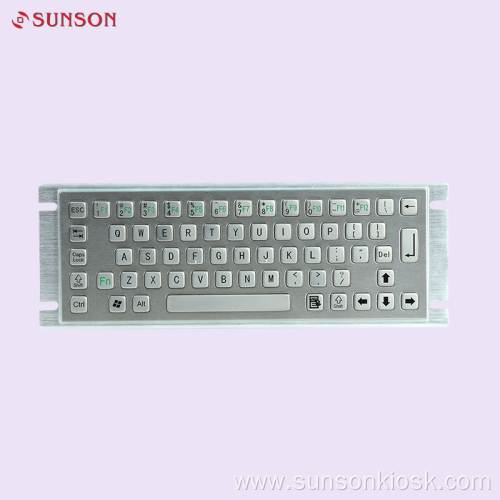 Metal Keyboard for Information Kiosk